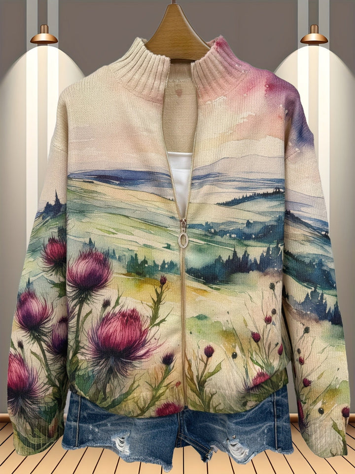 Zelda | Cardigan floreale