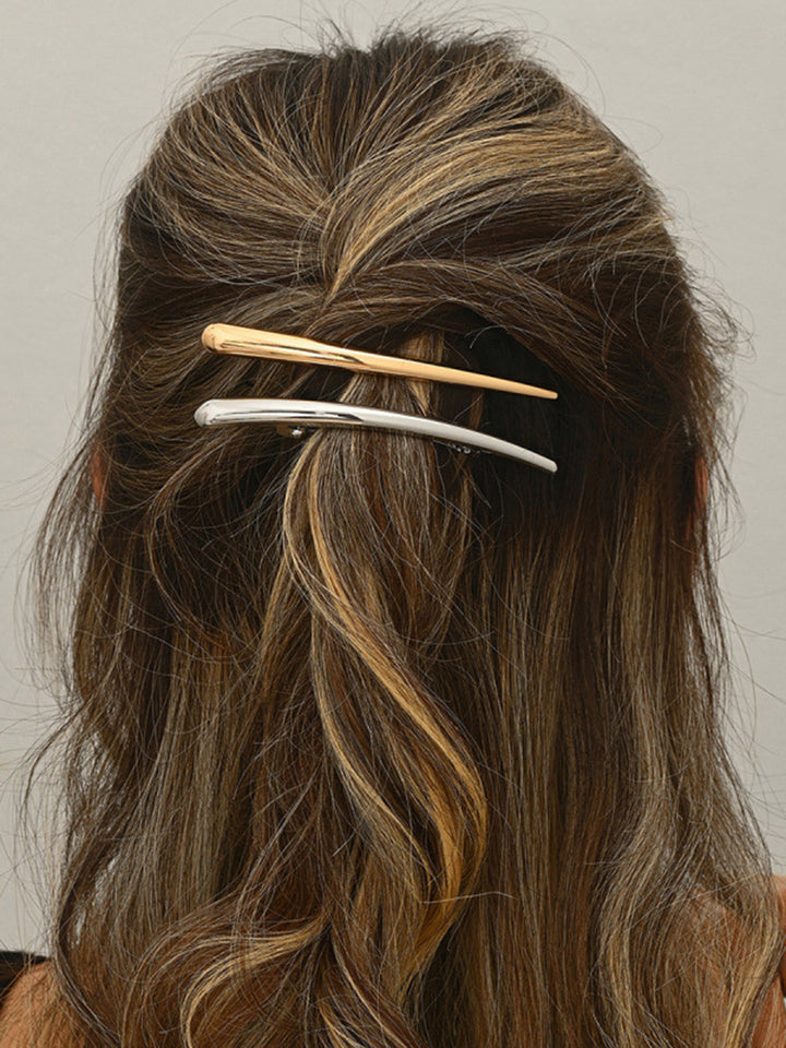 Fermaglio per capelli minimalista e affusolato