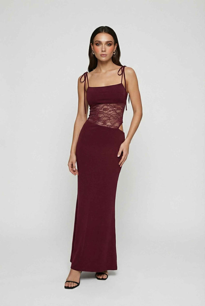 Kamila | Maxi abito con dettagli delicati