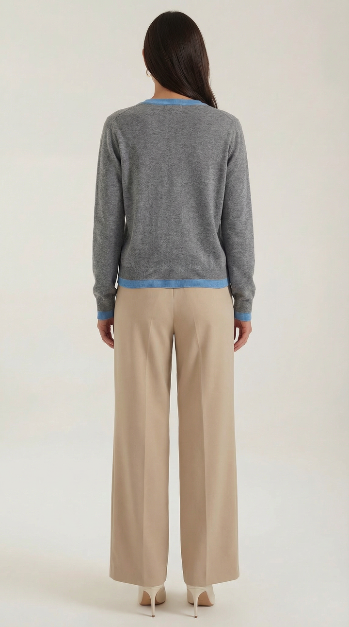 Cardigan lungo lavorato a maglia con maniche ampie e silhouette allungata