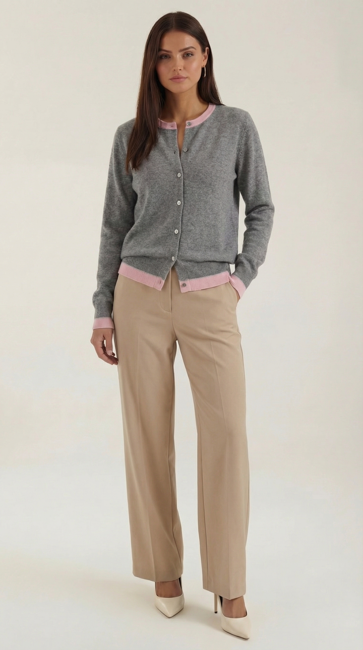 Cardigan lungo lavorato a maglia con maniche ampie e silhouette allungata