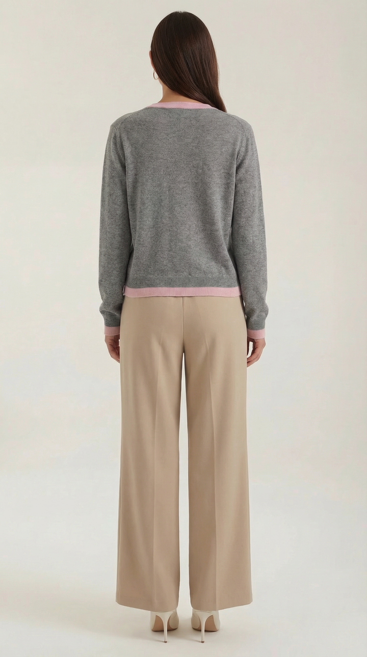 Cardigan lungo lavorato a maglia con maniche ampie e silhouette allungata