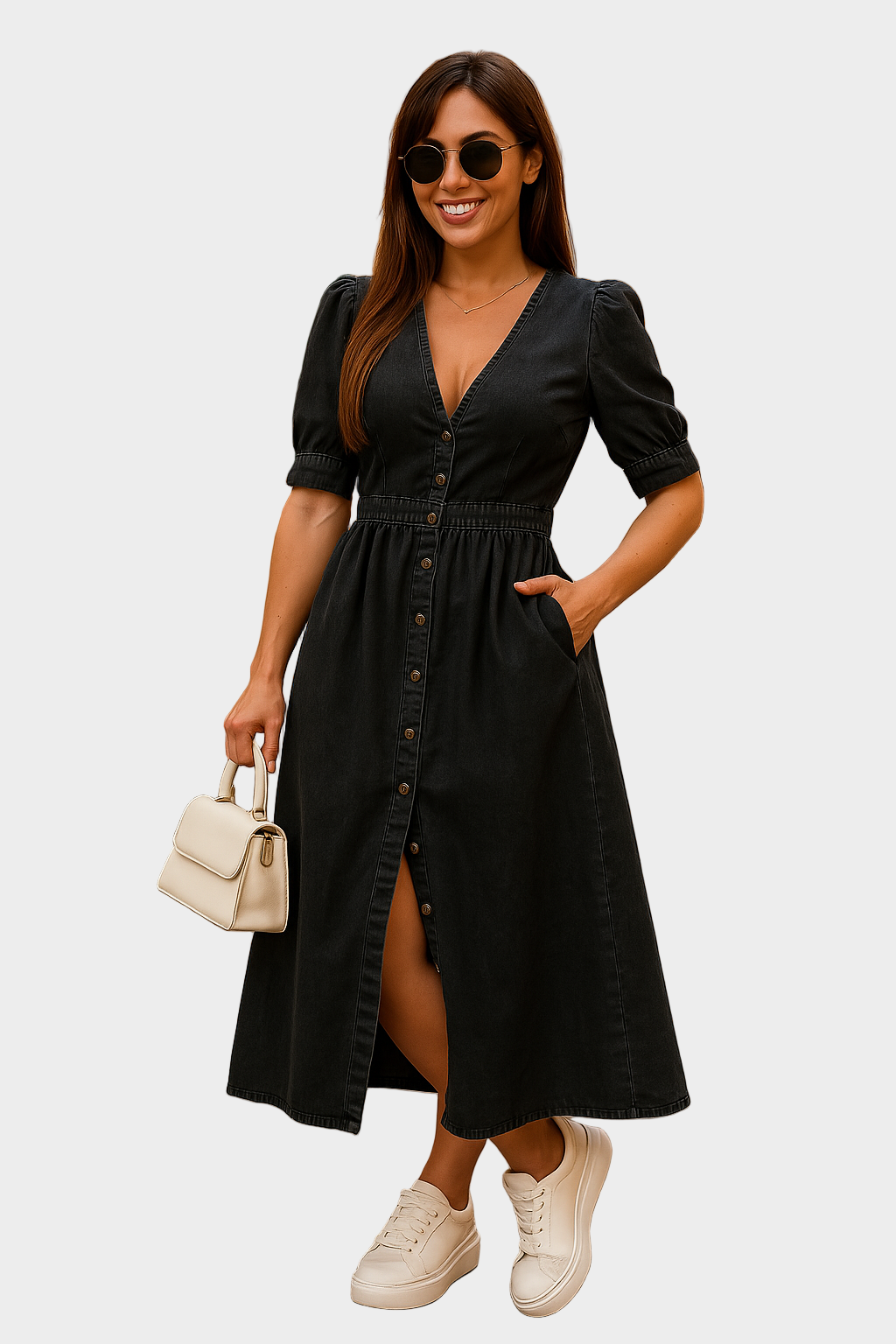 Viktorie | Abito in denim