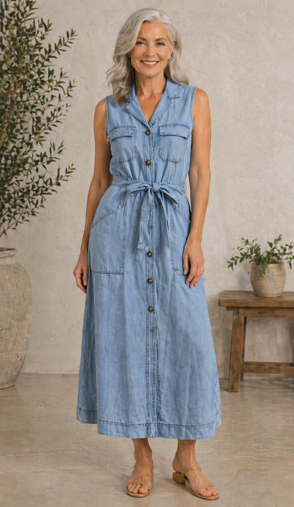 Sandra | Abito in jeans
