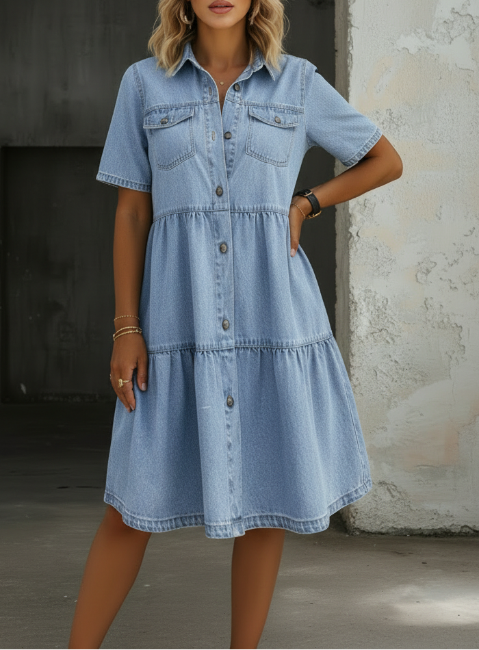 Sabina | Abito in denim
