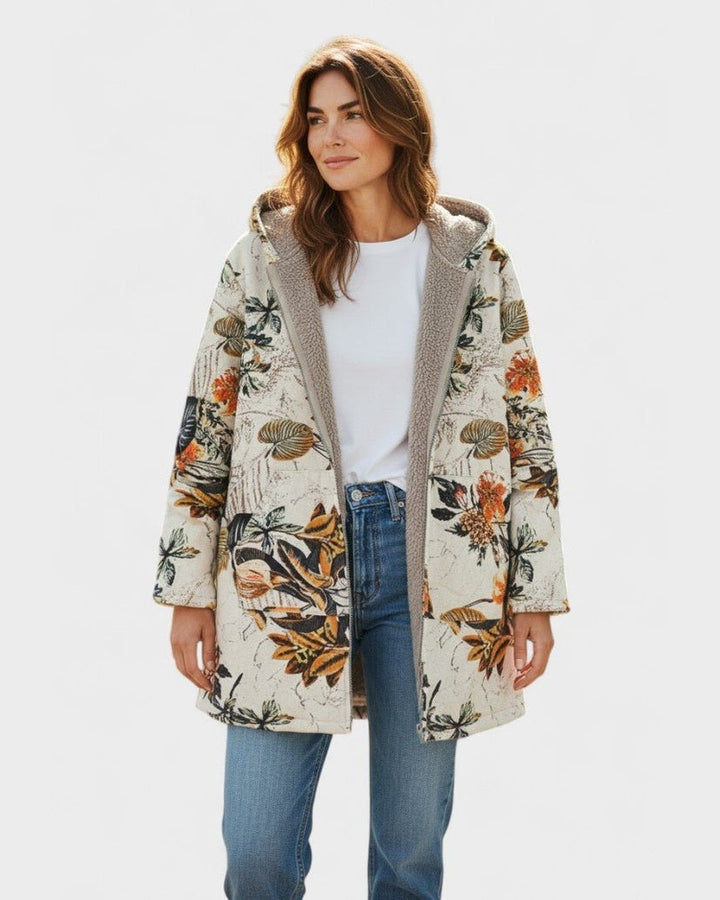 Elena | Cappotto sherpa boho