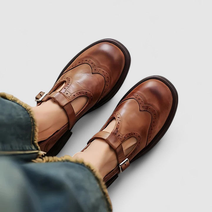 Scarpe classiche Mary Jane con cinturino