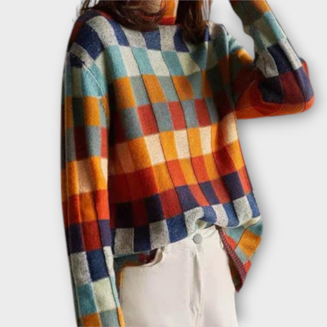 Erika | Maglione patchwork