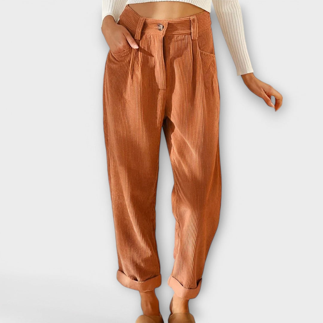 Mina | Pantaloni in velluto