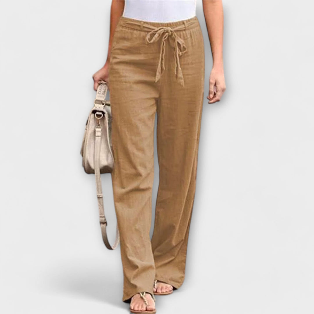Loreen | Pantaloni in lino