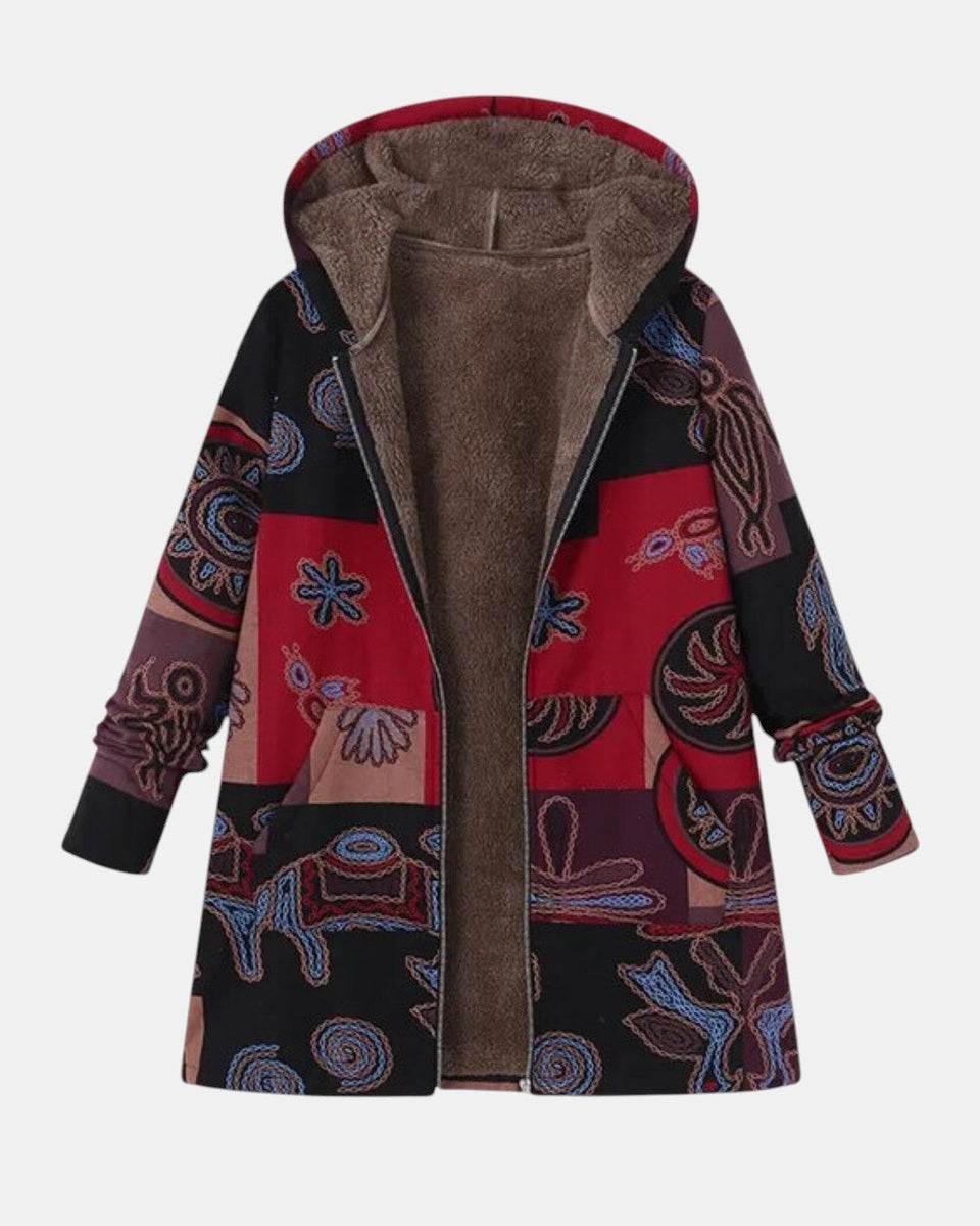Marina | Giacca hoodie patchwork