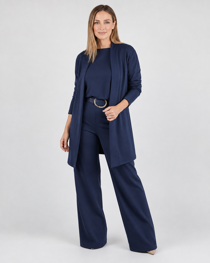 Nela | Completo elegante a tre pezzi senza cintura