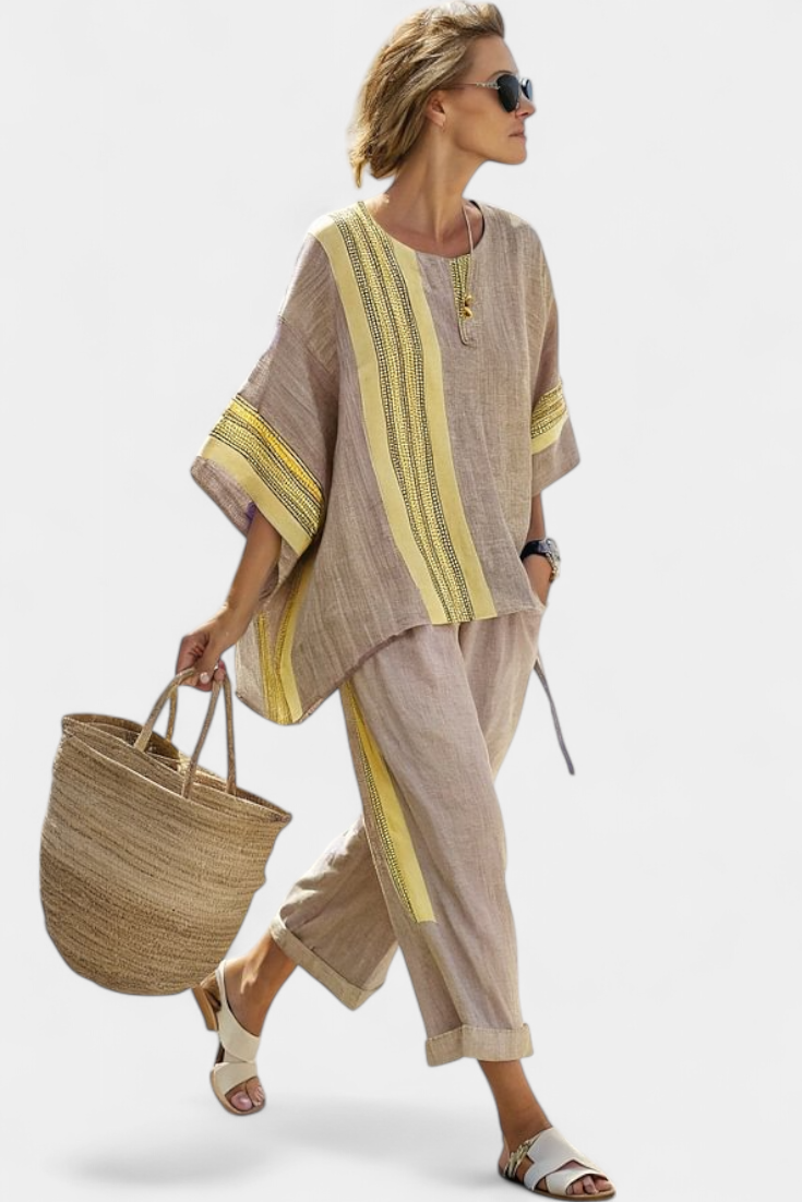 Lorena | Set boho in lino