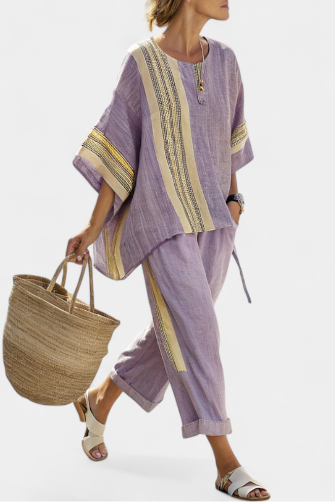 Lorena | Set boho in lino