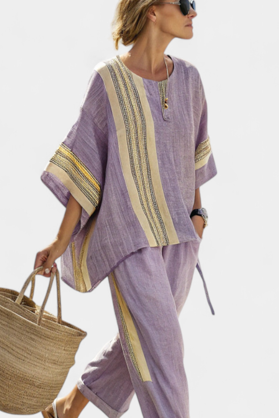 Lorena | Set boho in lino