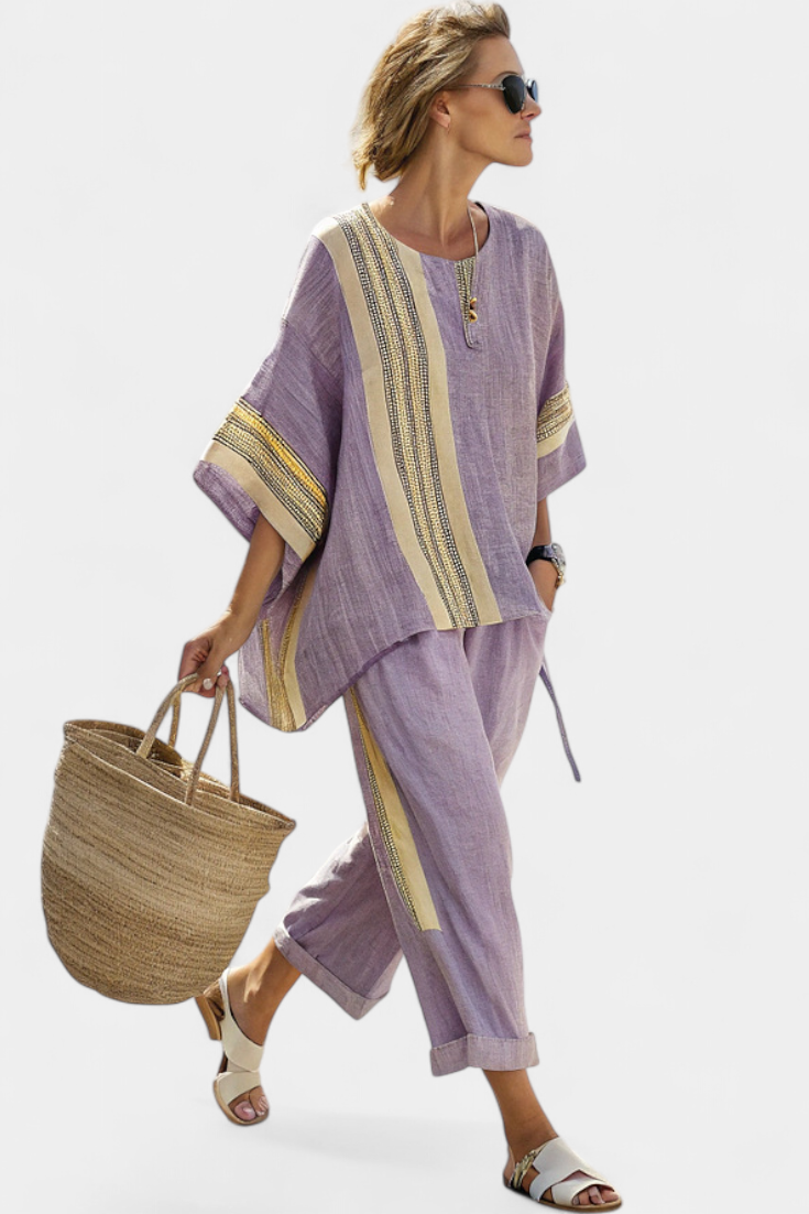 Lorena | Set boho in lino