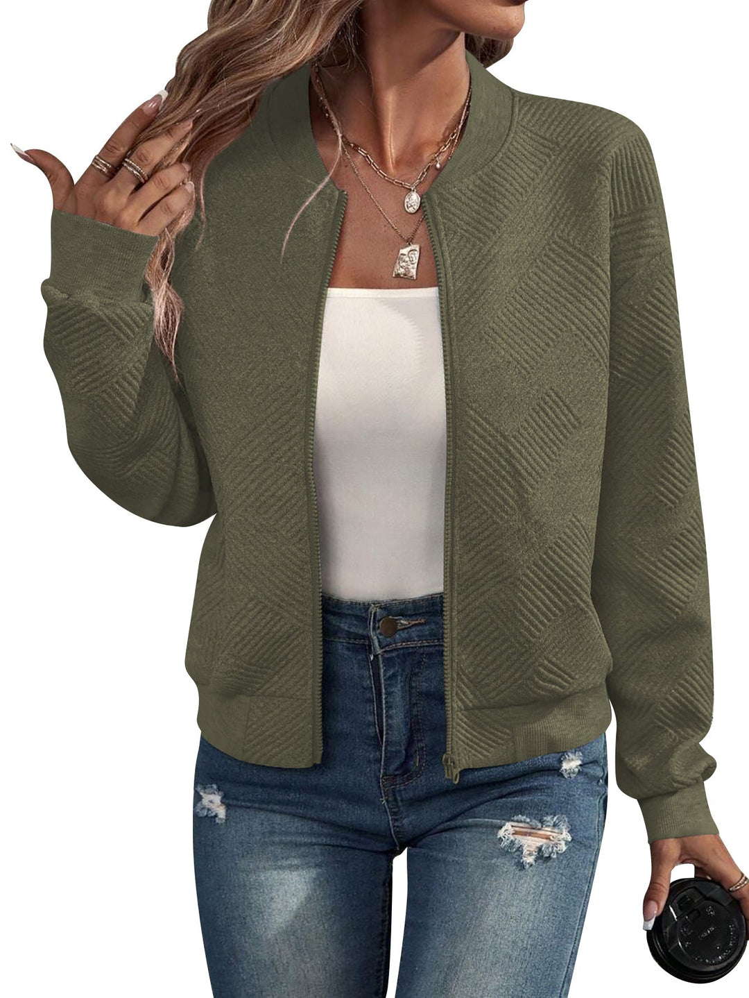 Dora | Giacca bomber strutturale