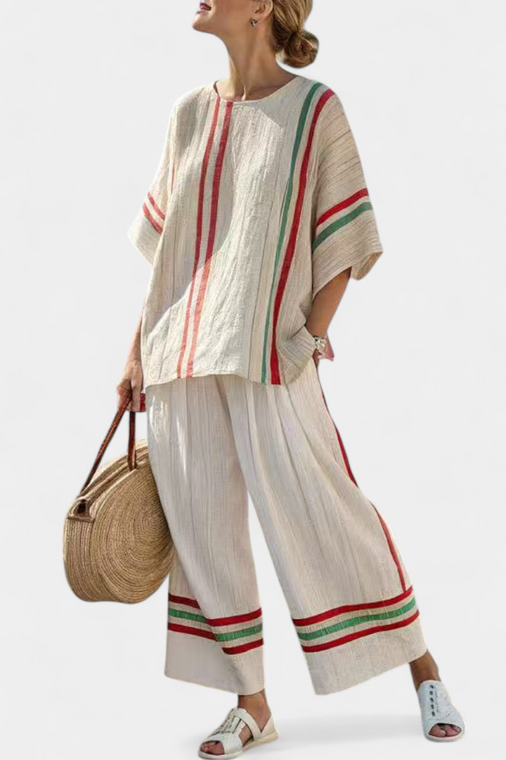 Beatriz | Set mediterraneo a strisce