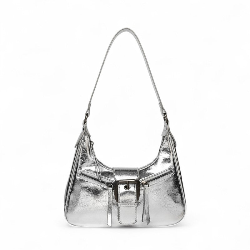 Elegante borsa vintage con un aspetto liscio