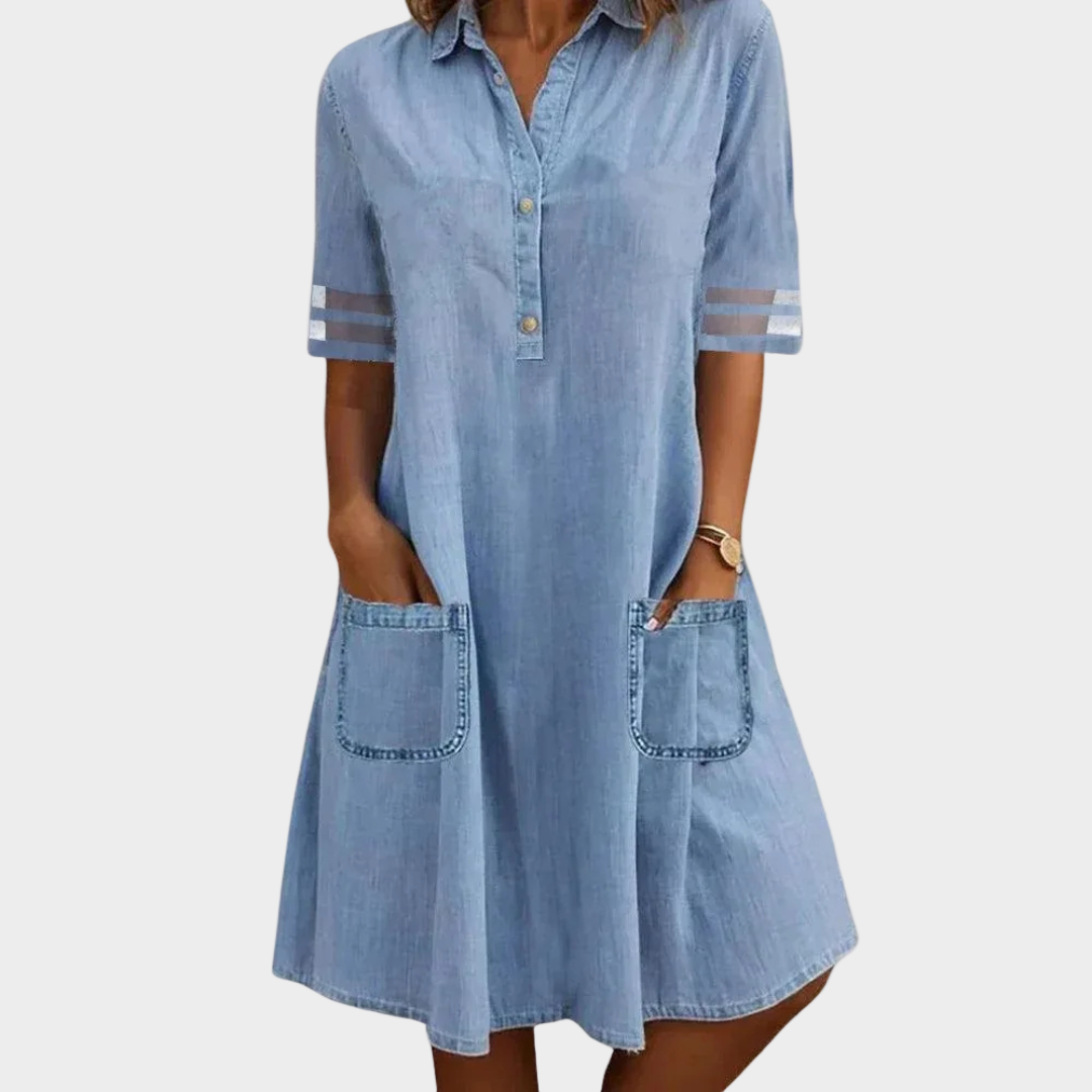 Stela | Abito in denim