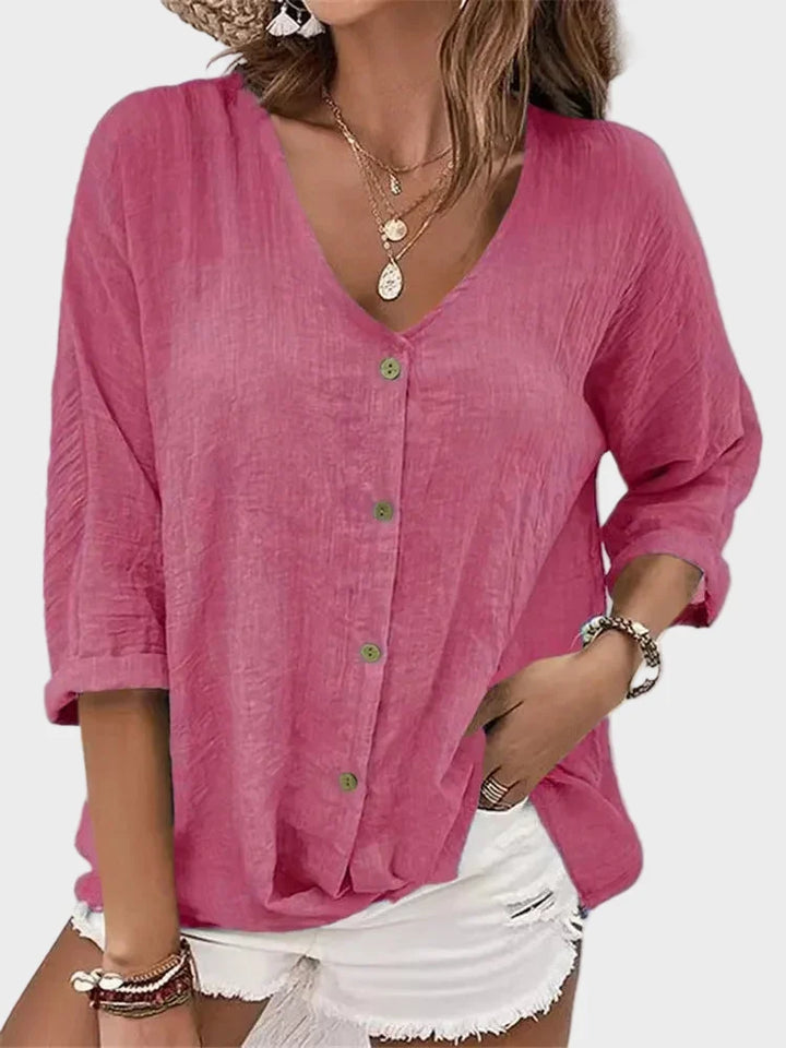 Anna | Blusa di lino
