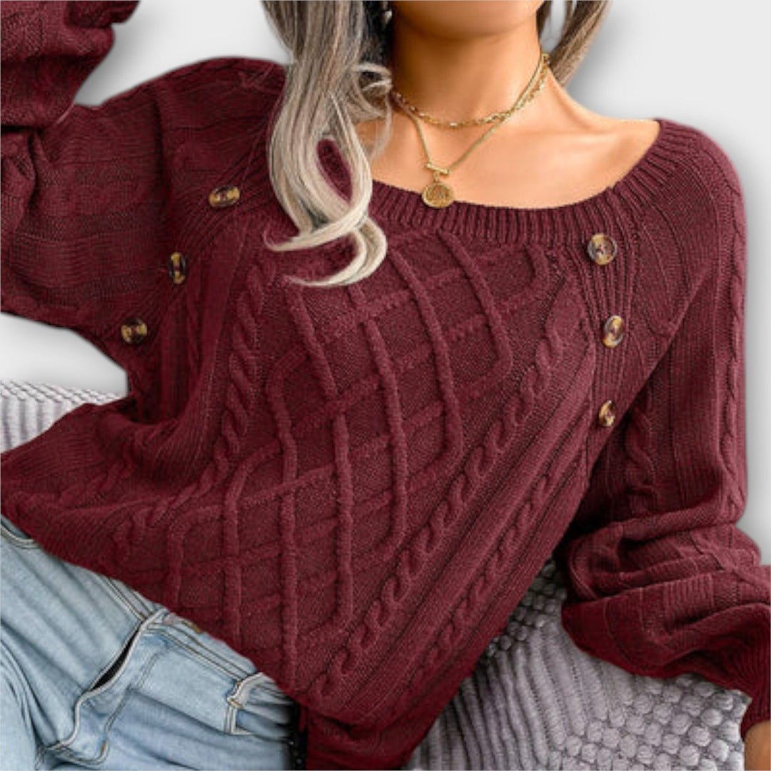 Malia | Maglione intrecciato