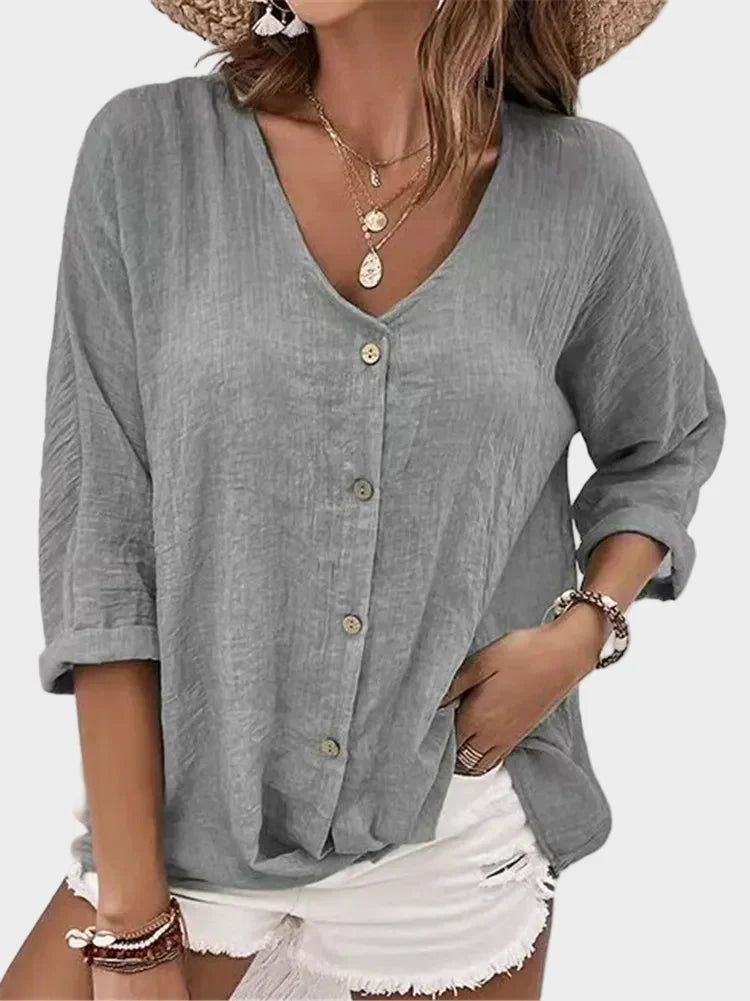 Anna | Blusa di lino
