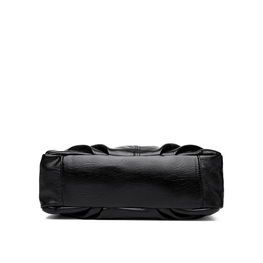 Borsa a tracolla spaziosa e liscia