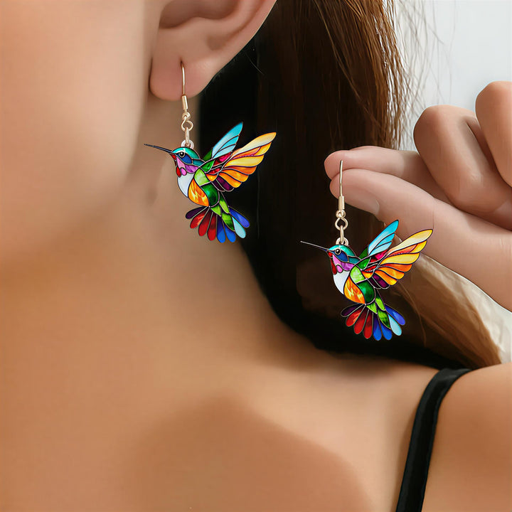 Irene | Orecchini colibrì