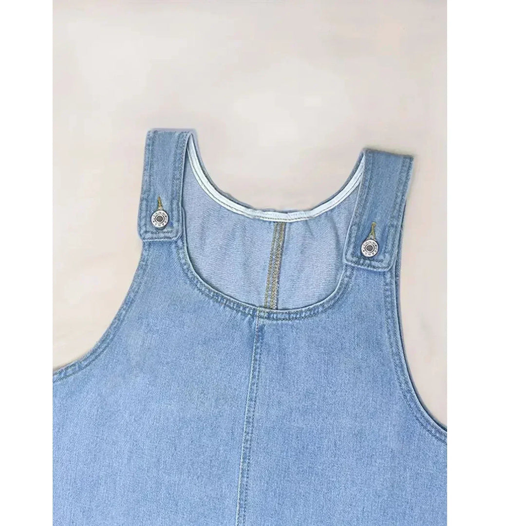 Walentyna | Abito lungo in denim
