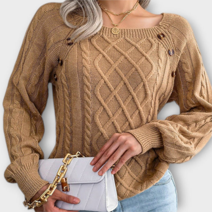 Malia | Maglione intrecciato