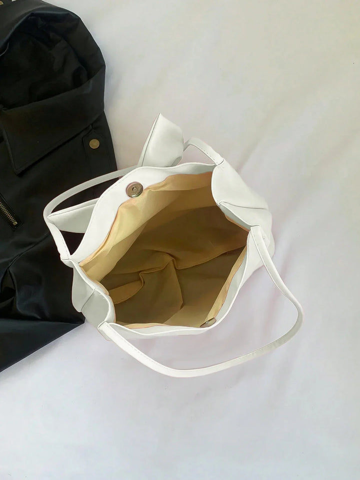 Borsa a tracolla leggera con fiocco