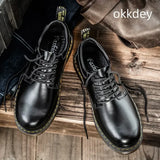 Dominik - Kožené Oxford Topánky