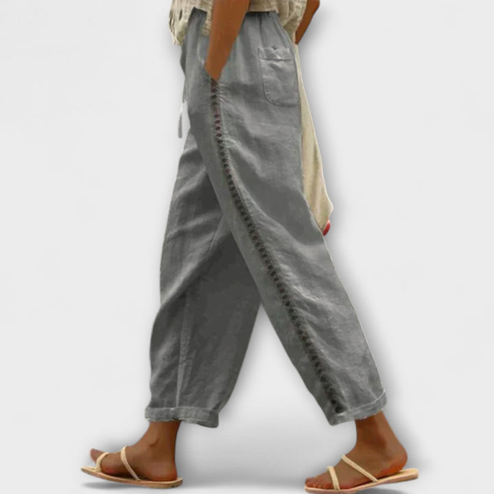 Isoldean | Pantaloni in lino