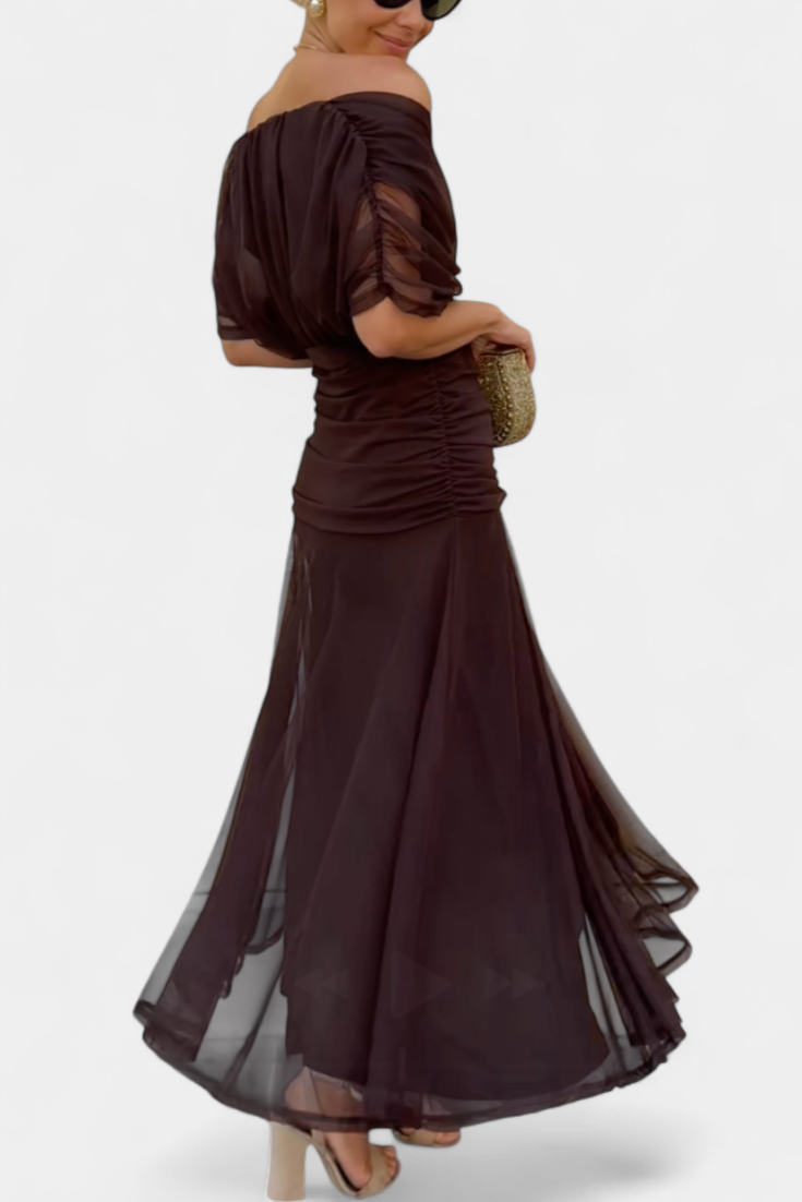 Magda | Vestito lungo floreale