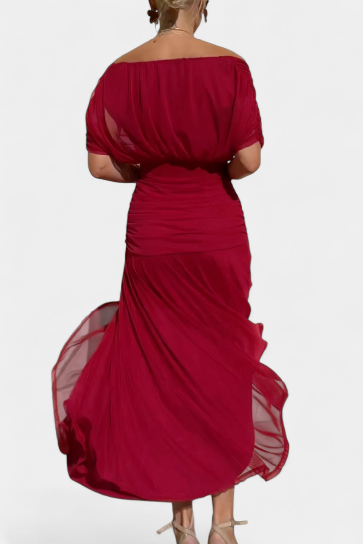 Magda | Vestito lungo floreale