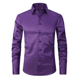 Košeľa - Zmes Polyester bez Pomačkania