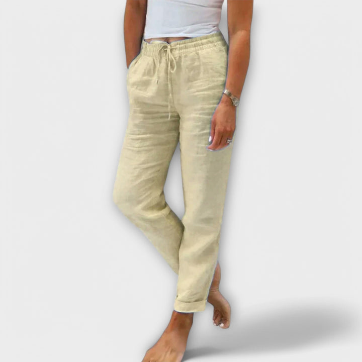 Antonella | Pantaloni di lino