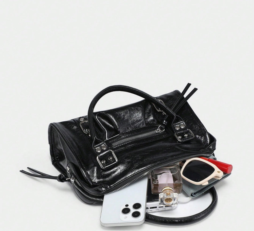 Borsa vintage con un aspetto liscio