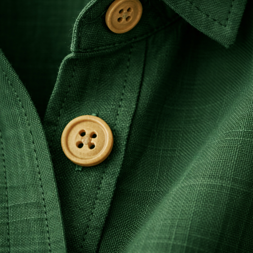 Camicia leggera con bottoni