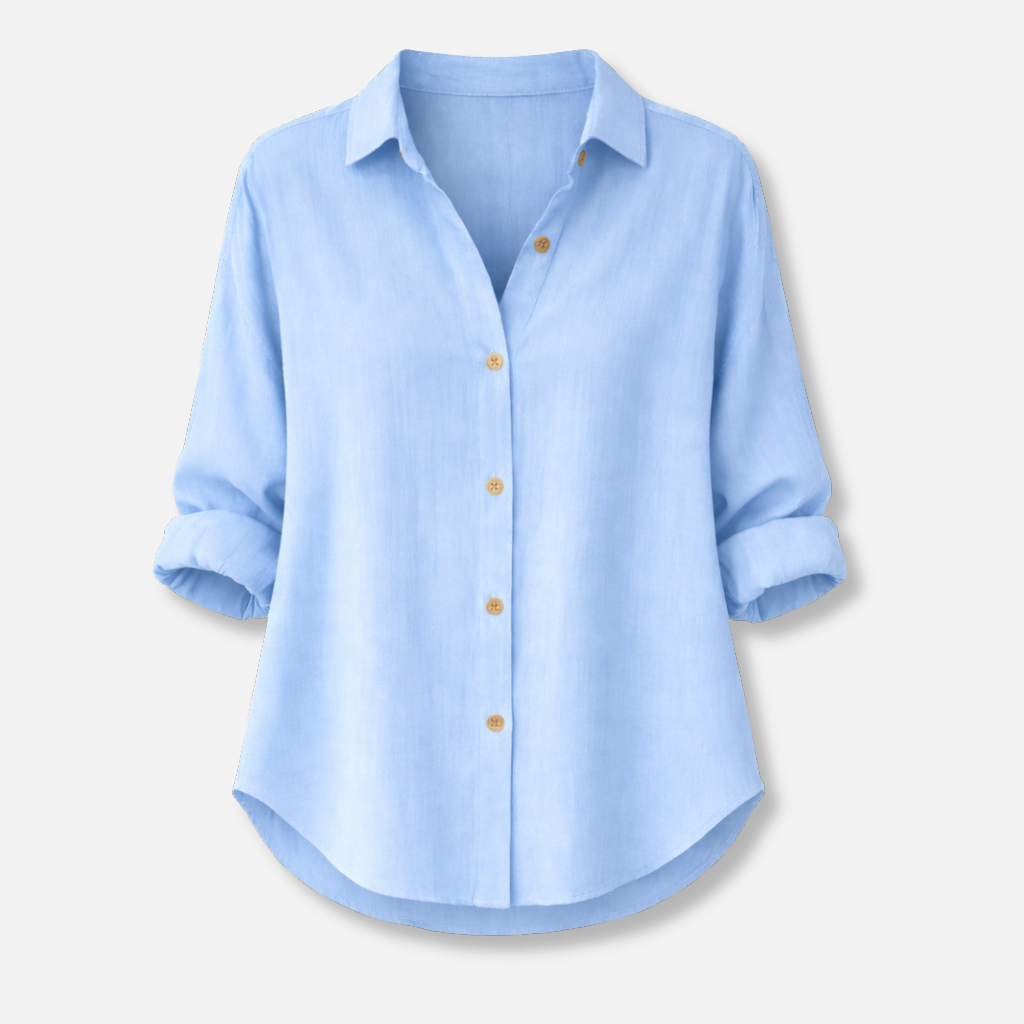 Camicia leggera con bottoni