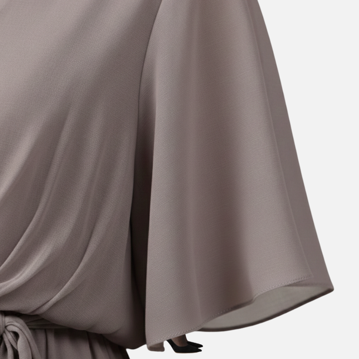 Jaroslava | Abito midi leggero con cintura
