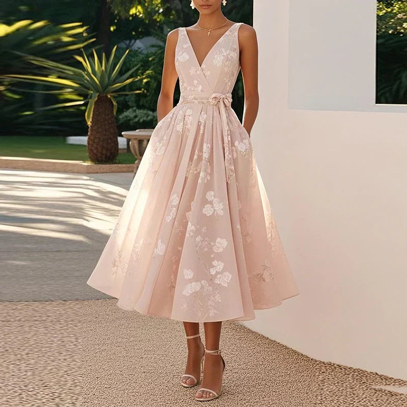 Katarína - Elegantné midi šaty