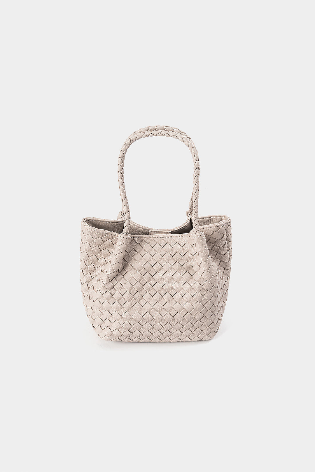 Borsa a tracolla testurizzata