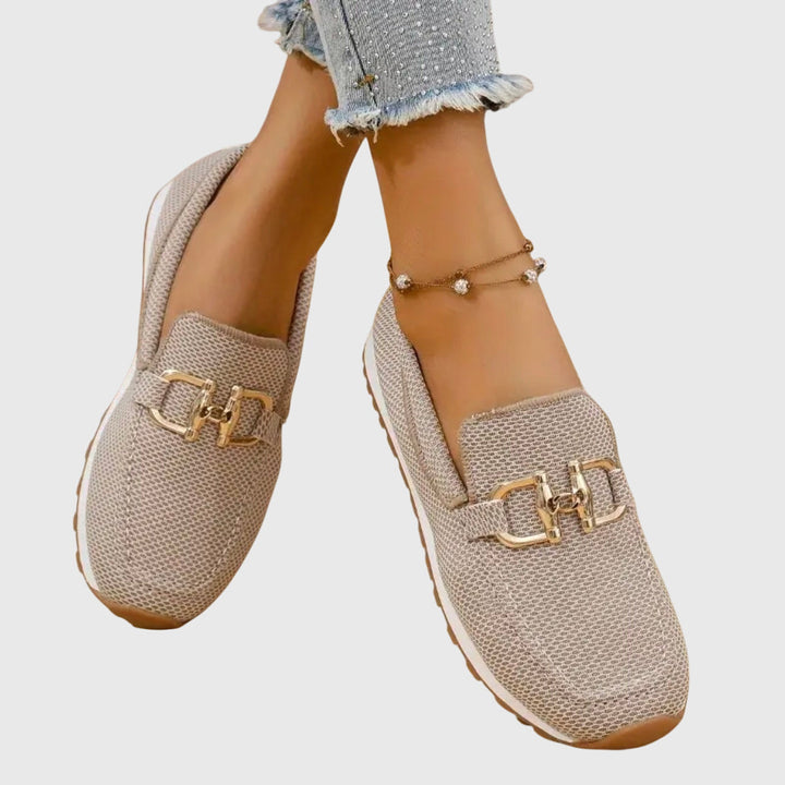 Sneakers comode senza lacci con soletta morbida