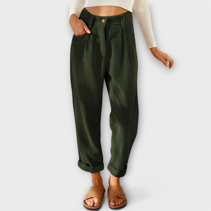 Mina | Pantaloni in velluto
