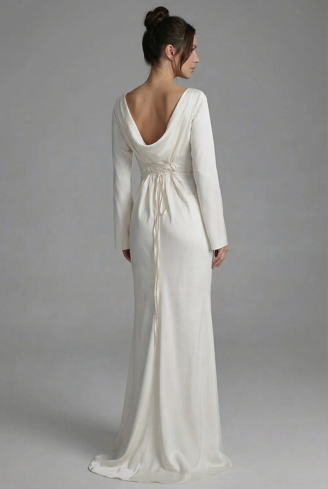 Yveta | Abito maxi floreale con spalline e spacco