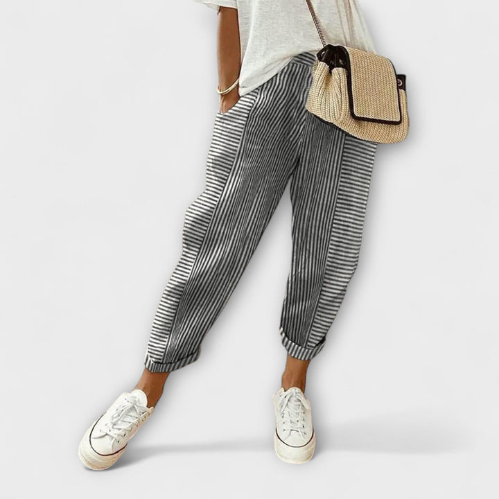 Sanne | Pantaloni a righe