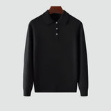 João - Klasický polo sveter z vlny