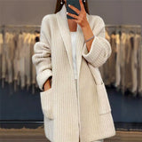 Tereza - Pletený Cardigan s Vreckami